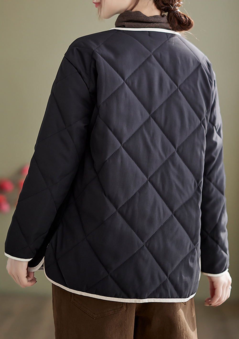 Women Regular Fit Single-Breasted Wrap Coats