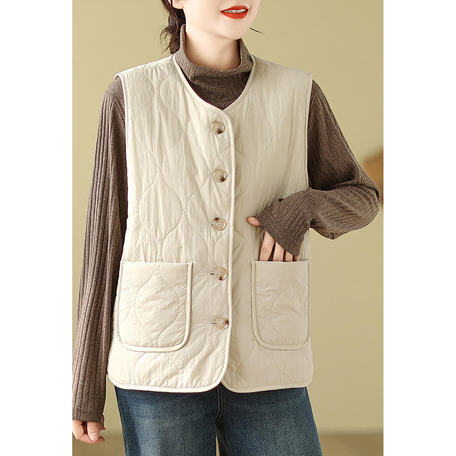 Sleeveless Pea Coat