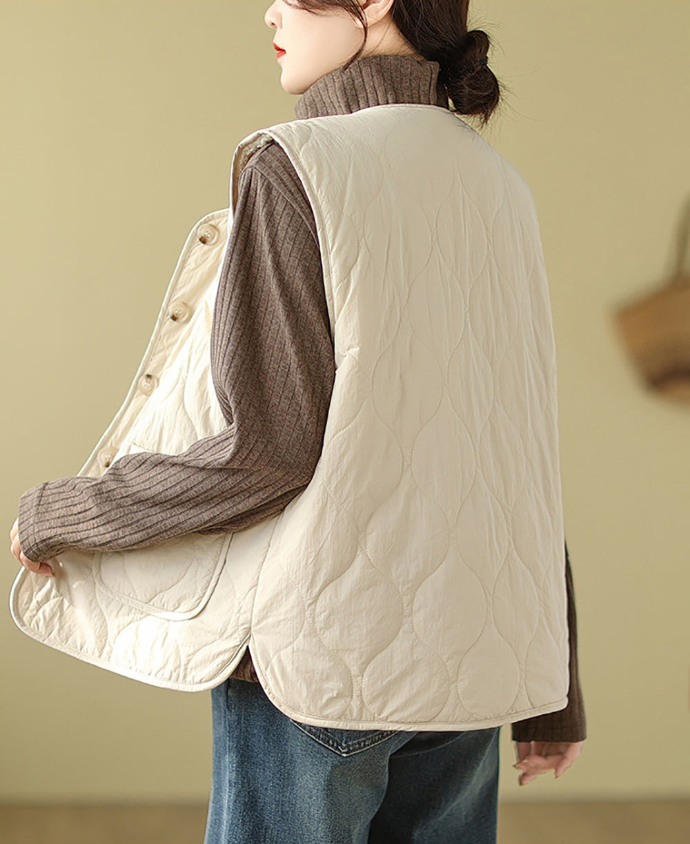 Sleeveless Pea Coat