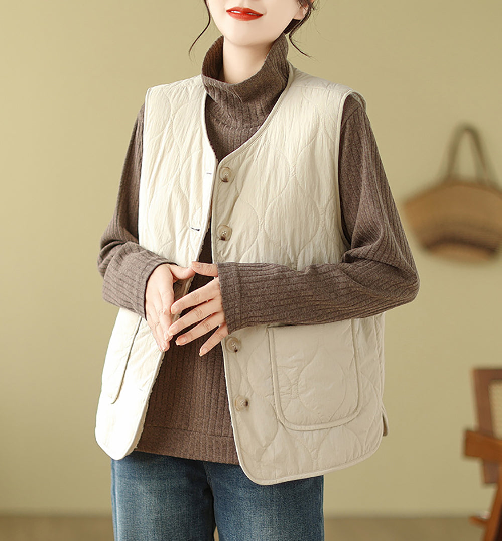Sleeveless Pea Coat