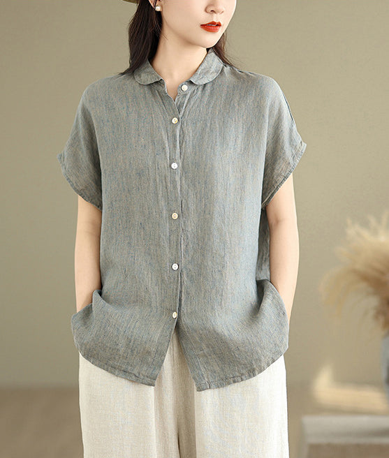 Stylecast X Revolte Women Relaxed Fit Solid Spread Collar Casual Shirt