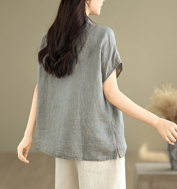 Stylecast X Revolte Women Relaxed Fit Solid Spread Collar Casual Shirt