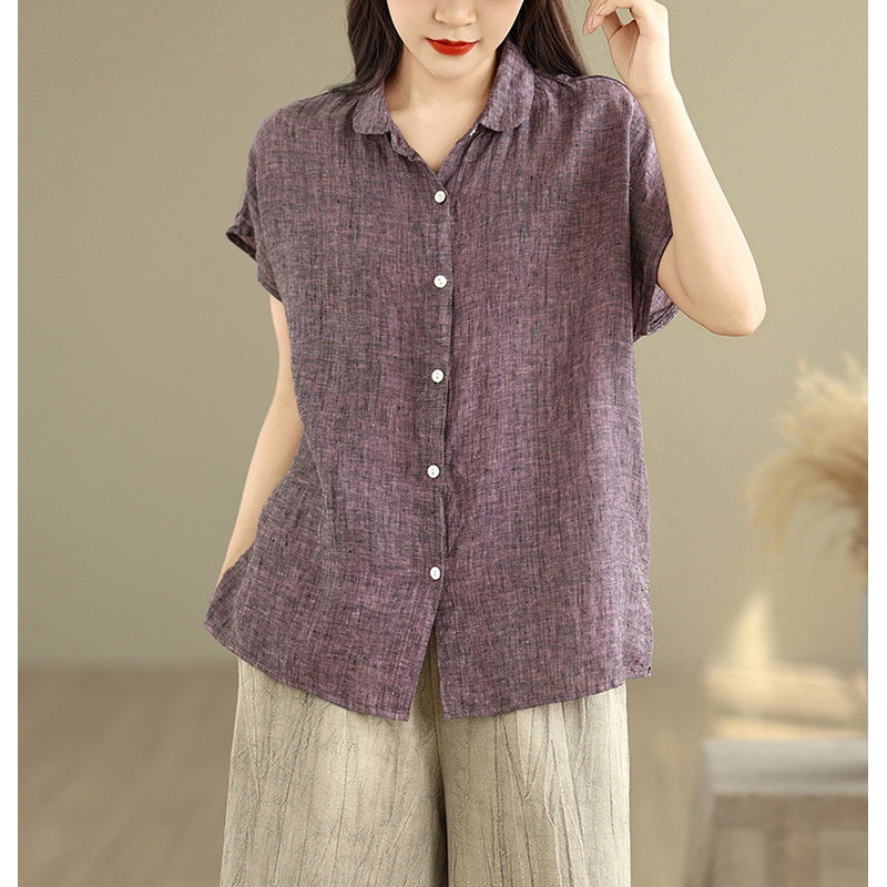Stylecast X Revolte Women Relaxed Fit Solid Spread Collar Casual Shirt