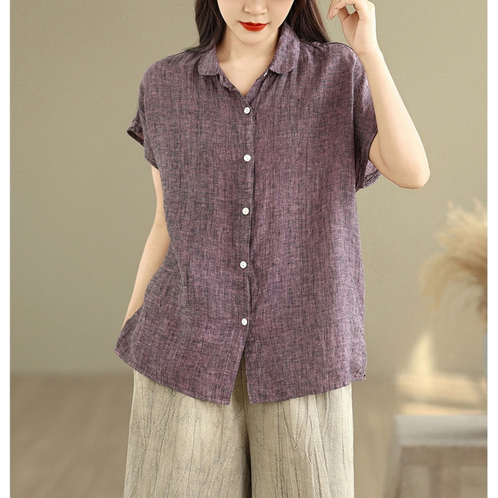 Stylecast X Revolte Women Relaxed Fit Solid Spread Collar Casual Shirt