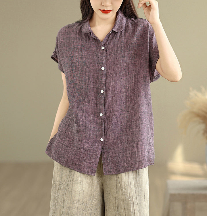 Stylecast X Revolte Women Relaxed Fit Solid Spread Collar Casual Shirt