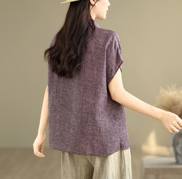 Stylecast X Revolte Women Relaxed Fit Solid Spread Collar Casual Shirt