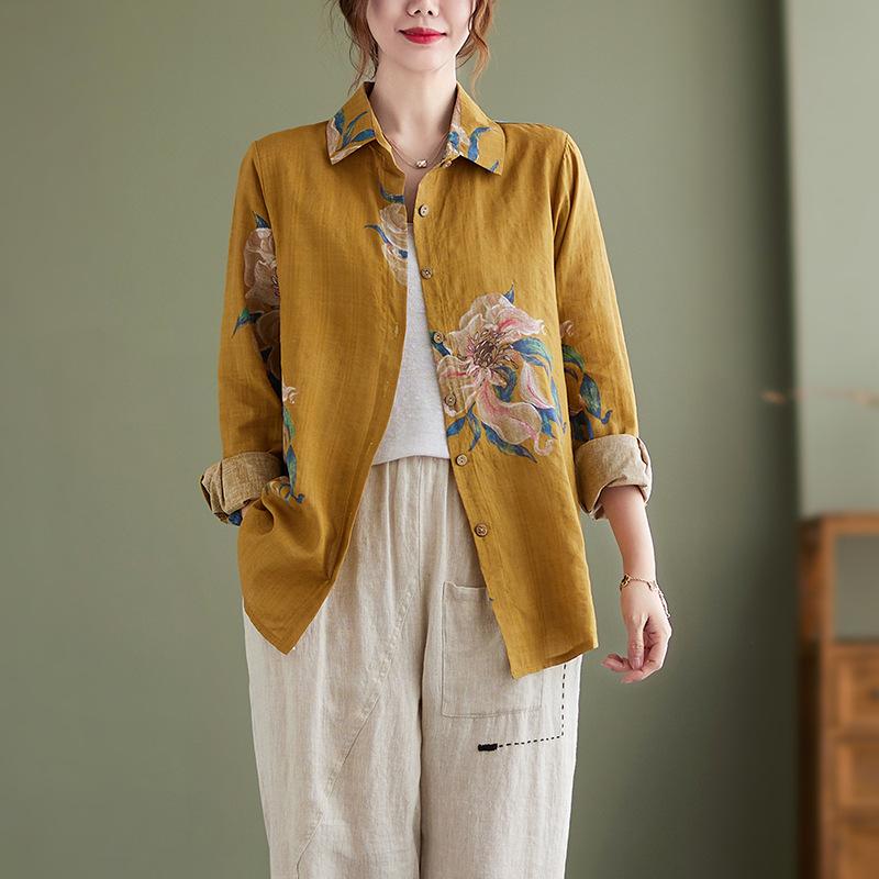 Women Opaque Striped Casual Shirt