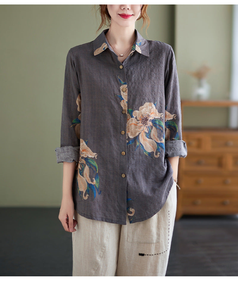 Women Opaque Striped Casual Shirt