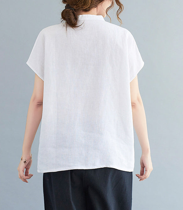 Women Cotton Shirt Style Top
