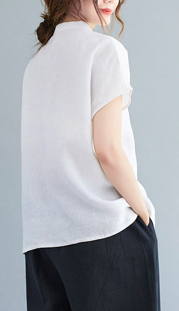 Women Cotton Shirt Style Top