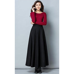 Black Maxi Skirt