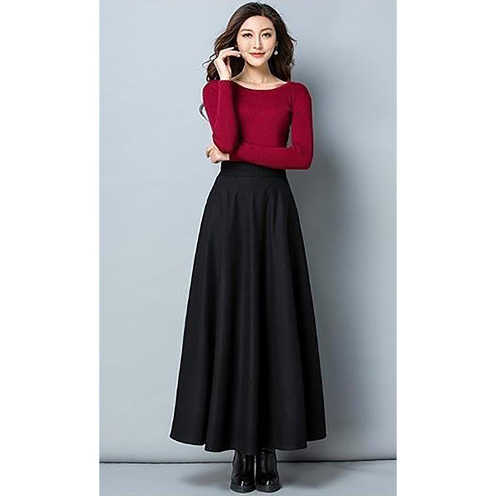 Black Maxi Skirt