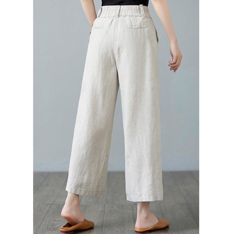 Women Loose Fit Easy Wash Trousers