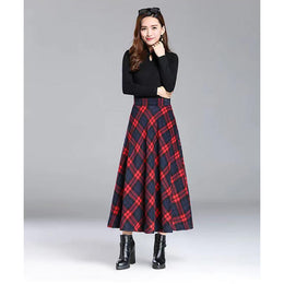 Women Printed Flared Midi Skirt