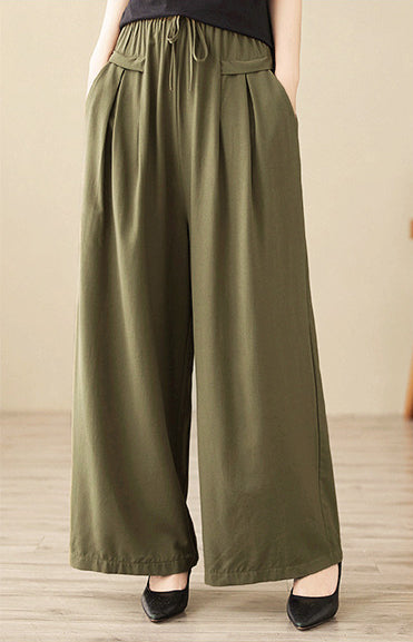 Women Wide Leg Trousers