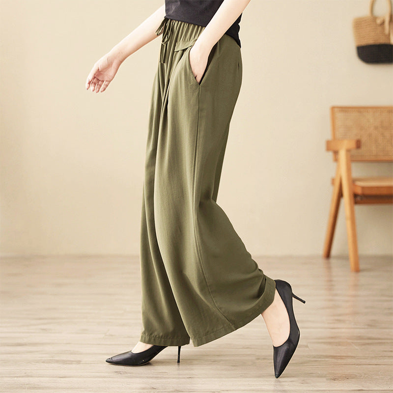 Women Wide Leg Trousers