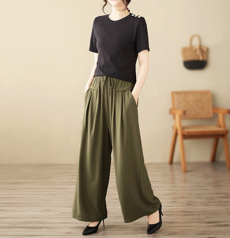 Women Wide Leg Trousers