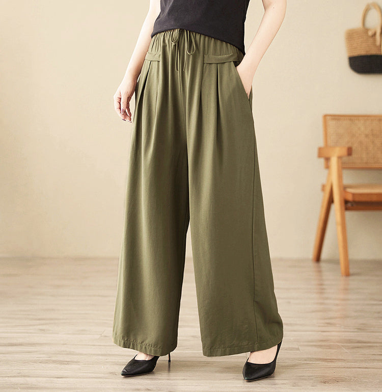 Women Wide Leg Trousers
