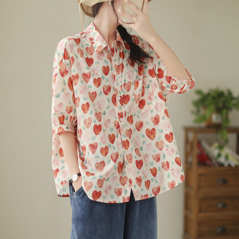 Women Printed Casual Shirt