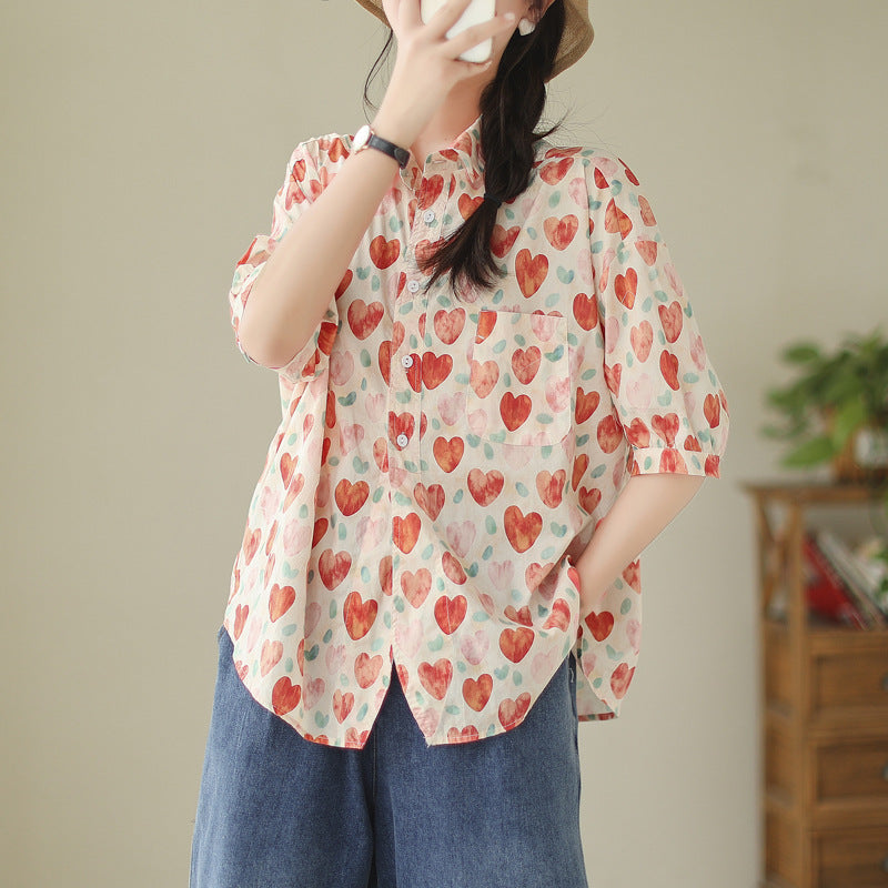 Women Printed Casual Shirt