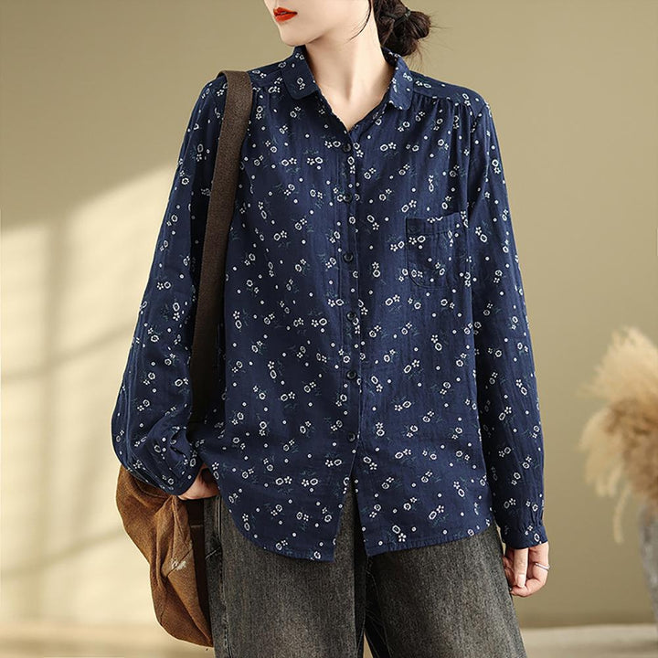 Women Regular Fit Abstract Printed Casual Shirt