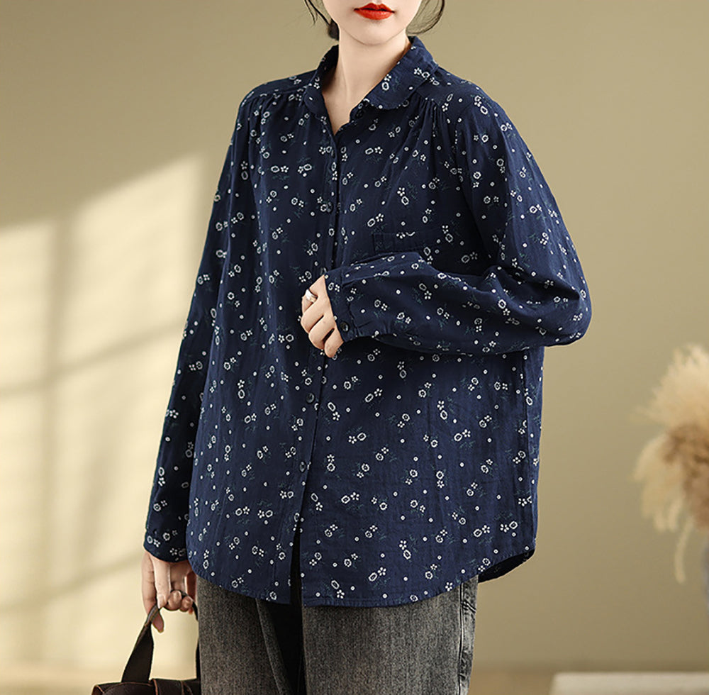 Women Regular Fit Abstract Printed Casual Shirt