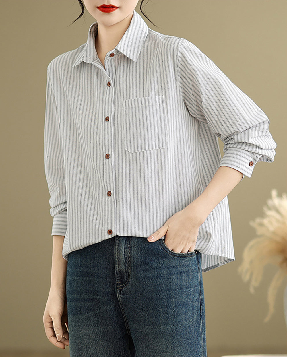 Women Opaque Printed Casual Shirt
