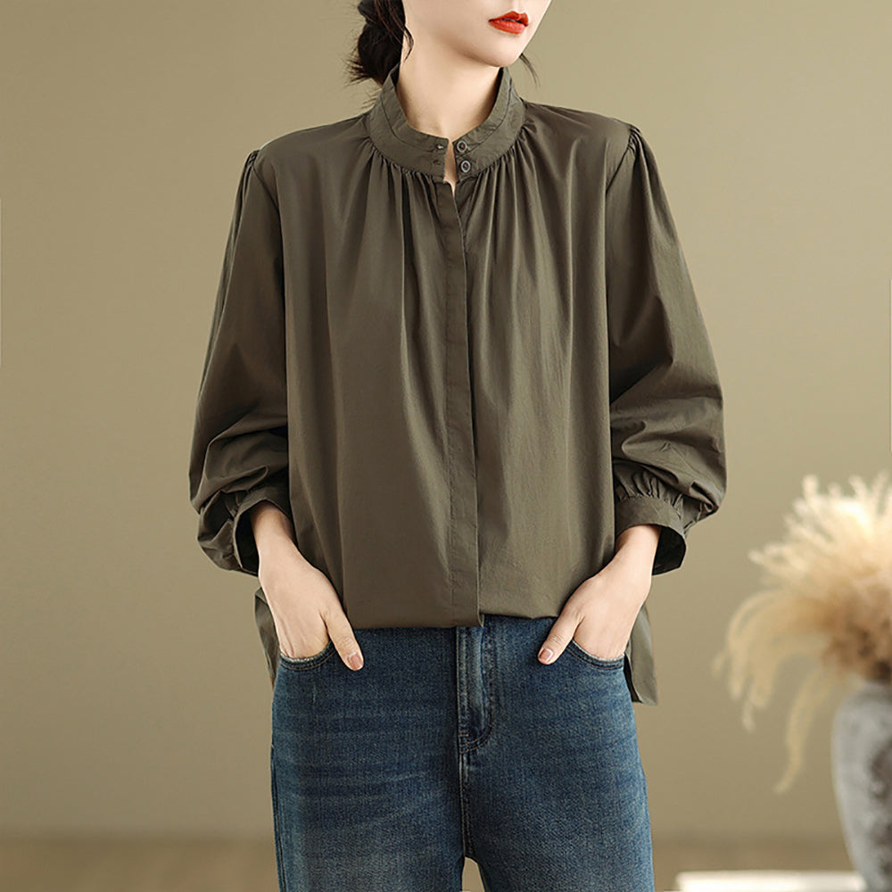 Women Opaque Casual Shirt