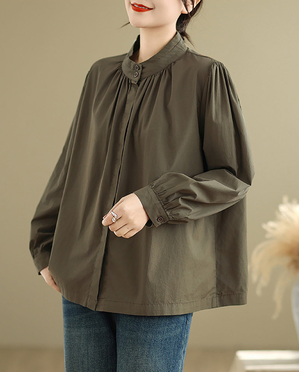 Women Opaque Casual Shirt