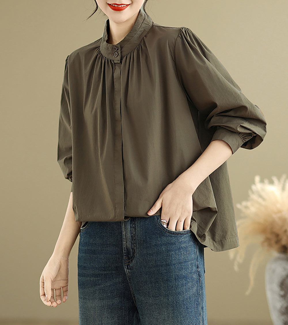 Women Opaque Casual Shirt