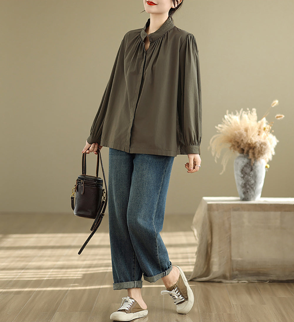 Women Opaque Casual Shirt