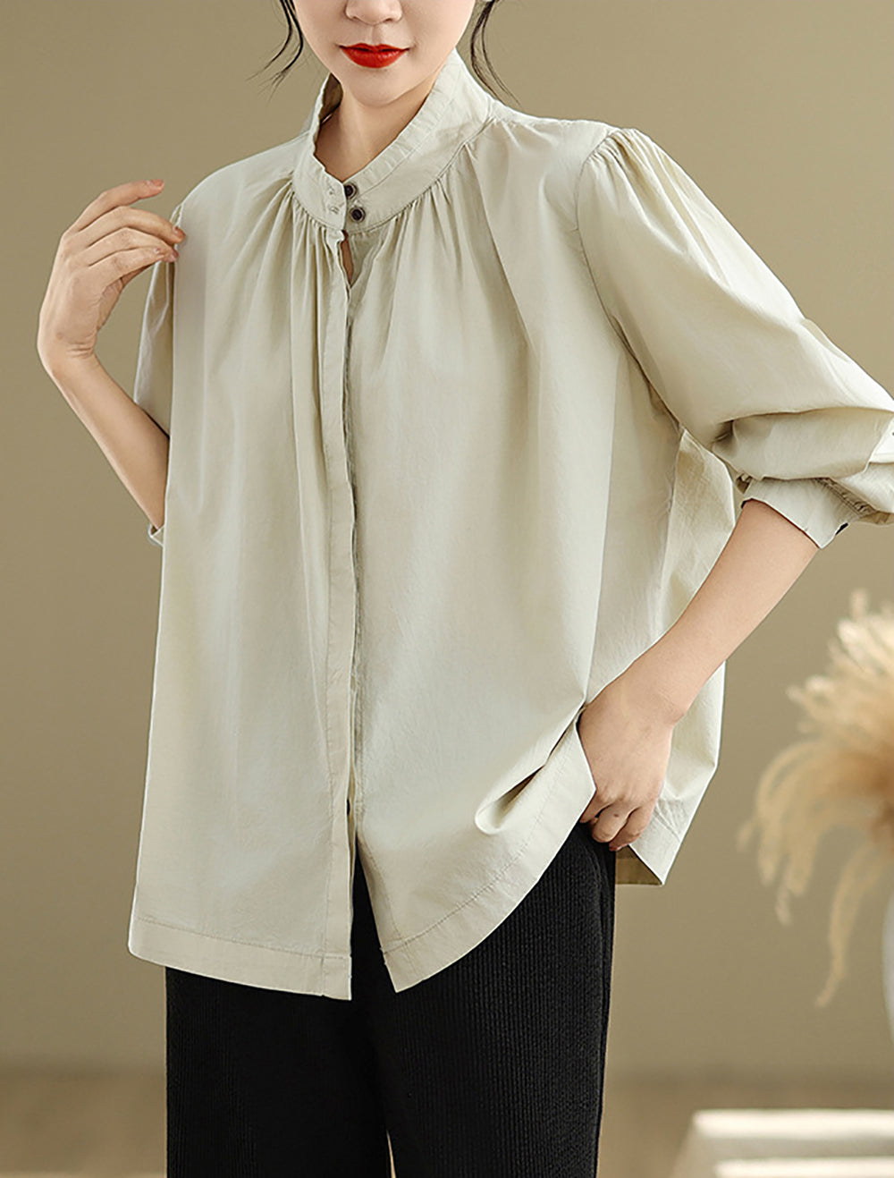 Women Opaque Casual Shirt