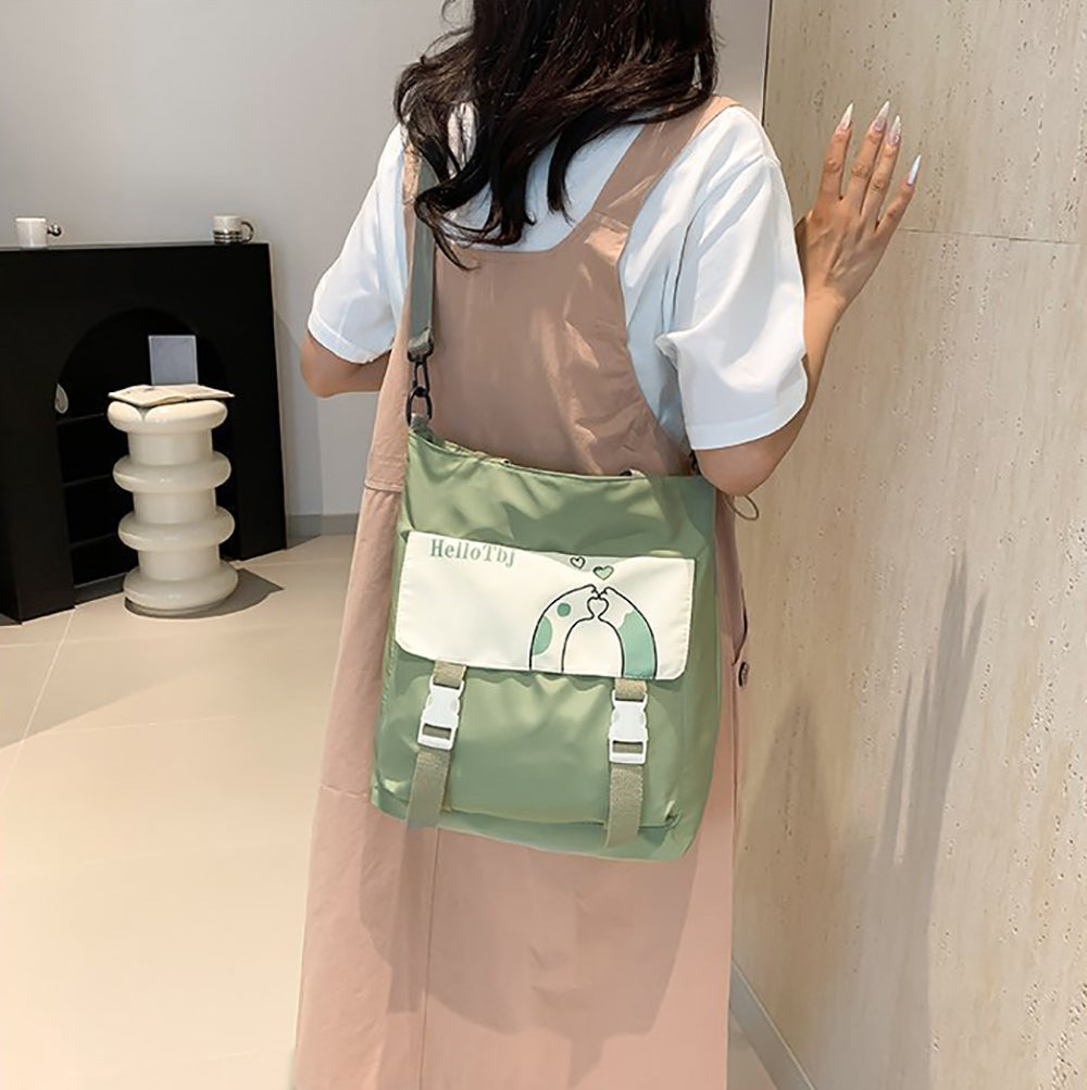Printed Shopper Handheld Bag