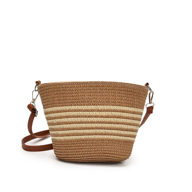 Black Textured One Handle Sling Bag