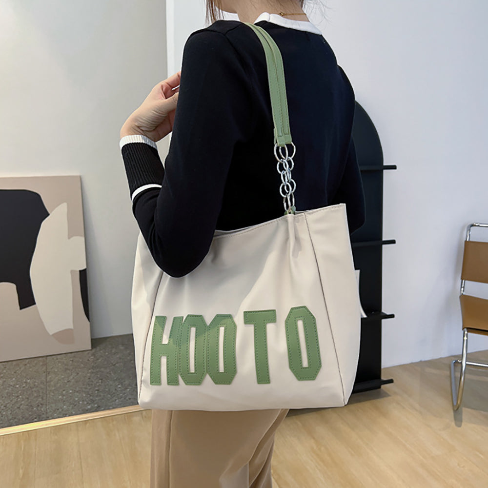 Printed PU Shopper Handheld Bag