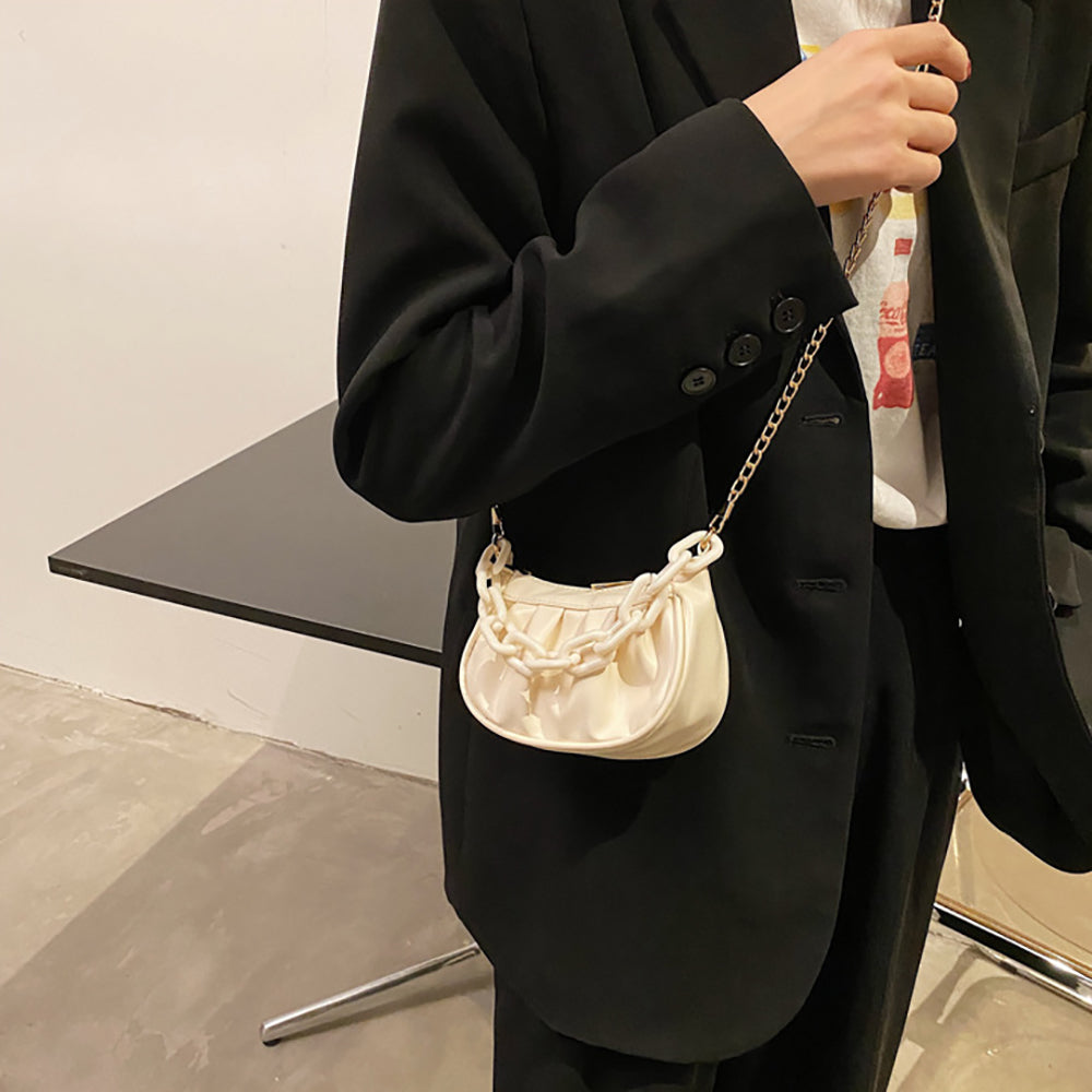 PU Swagger Hobo Bag