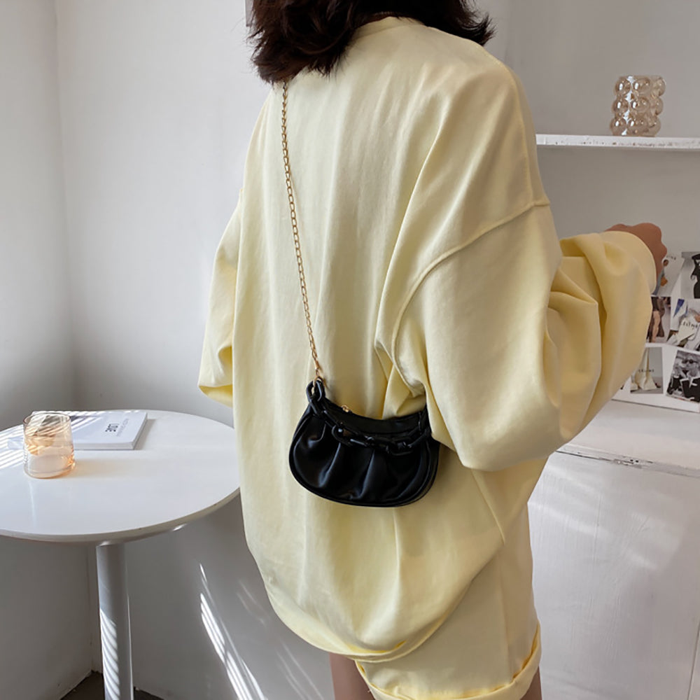 PU Swagger Hobo Bag