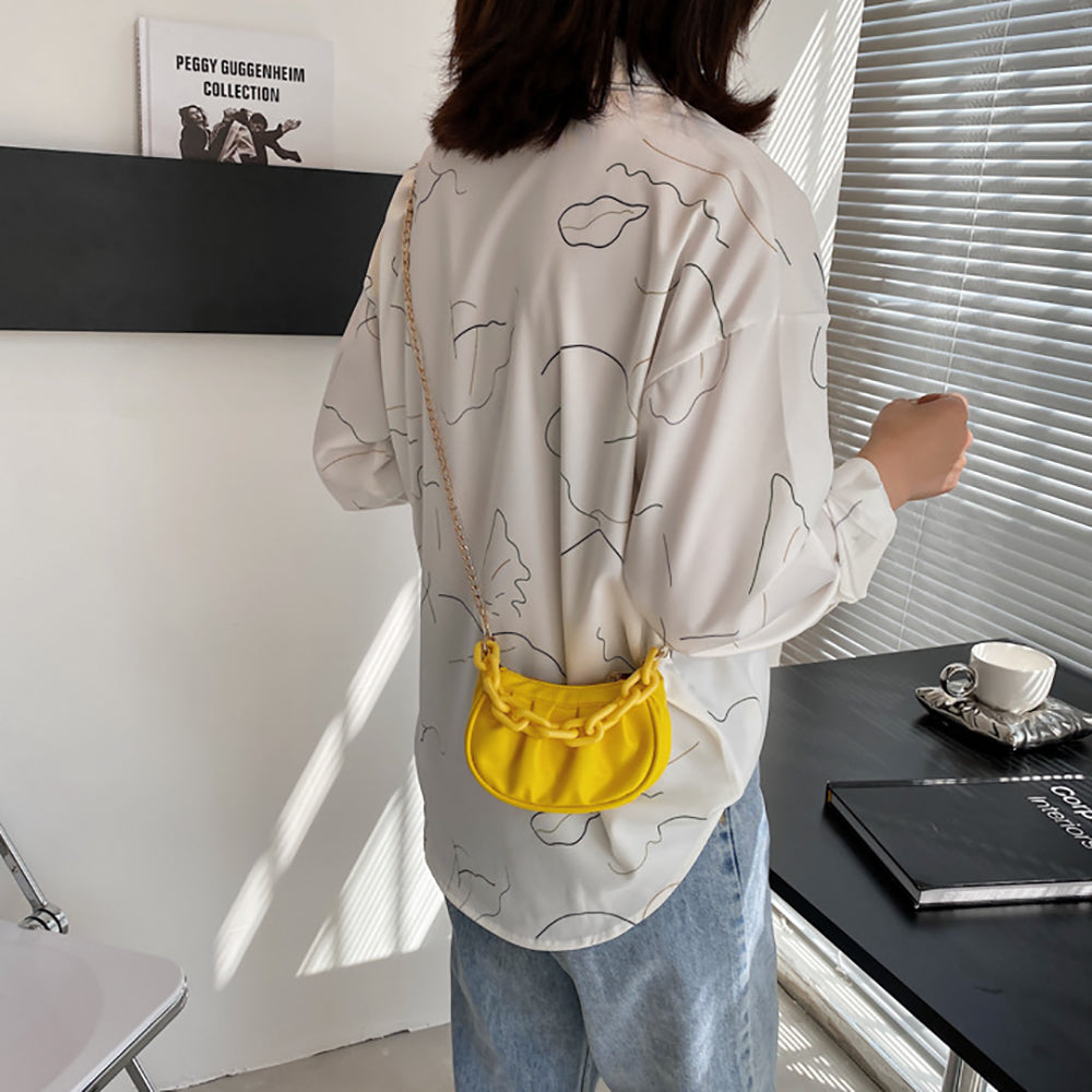 PU Swagger Hobo Bag