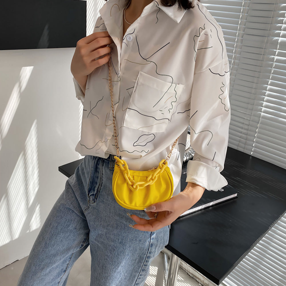 PU Swagger Hobo Bag