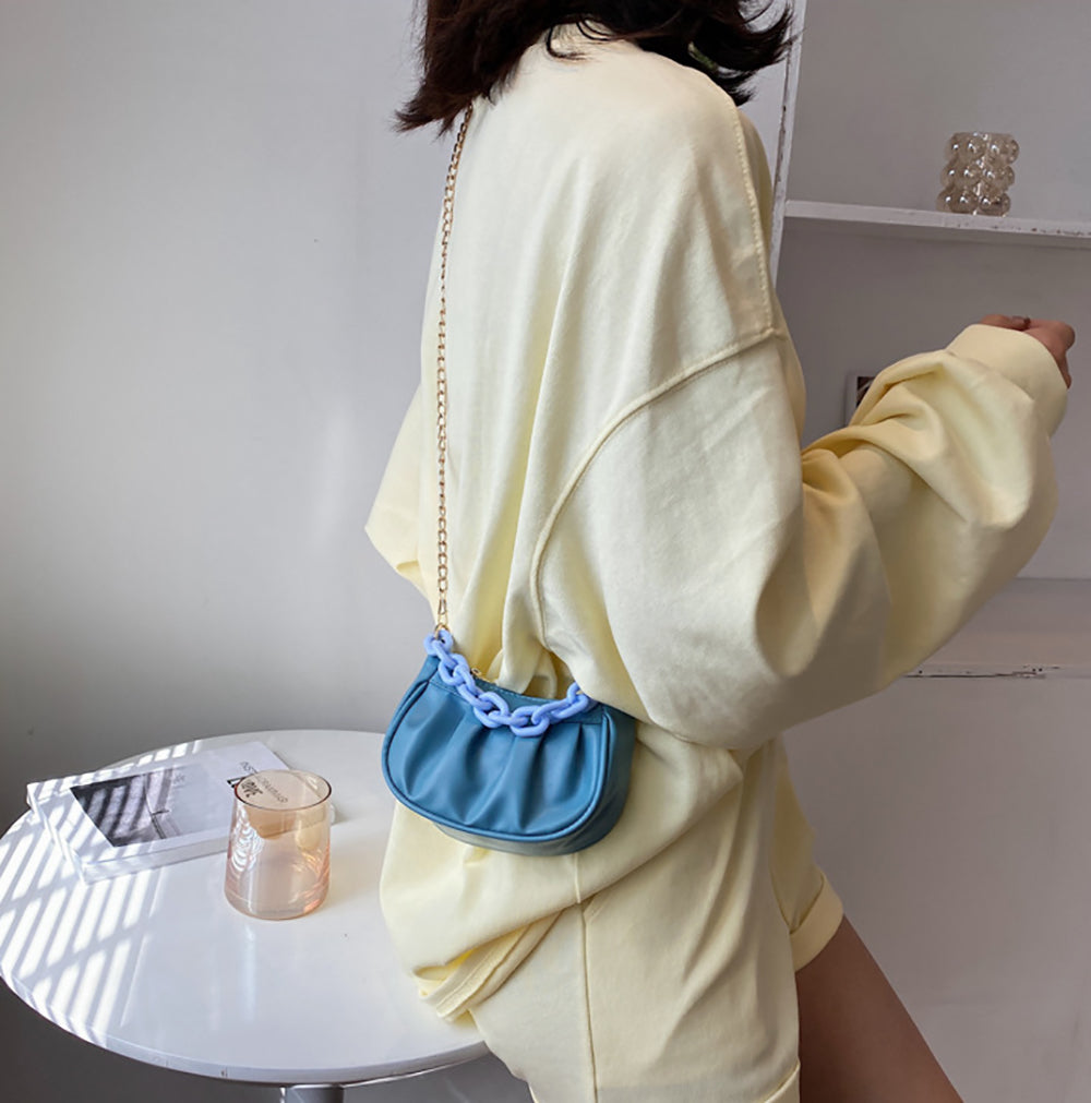 PU Swagger Hobo Bag