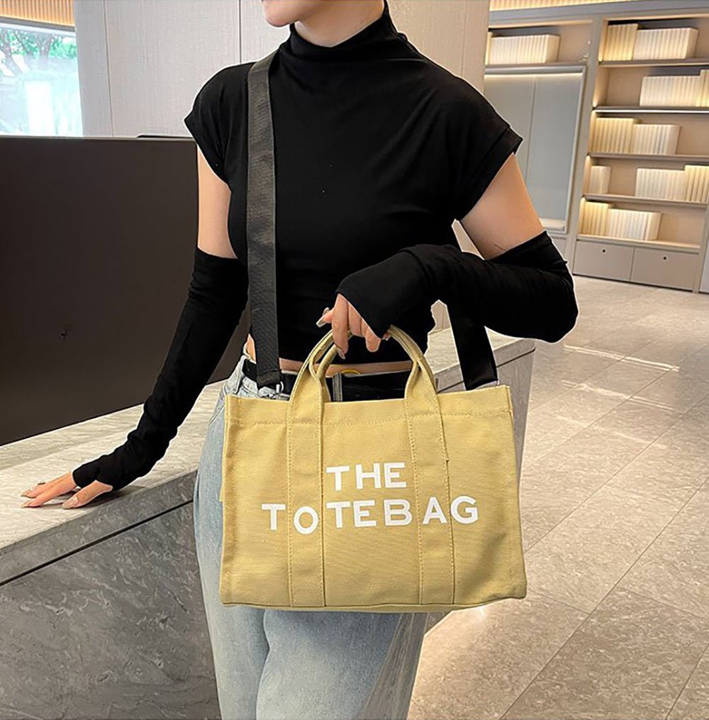 Printed Shopper Handheld Bag