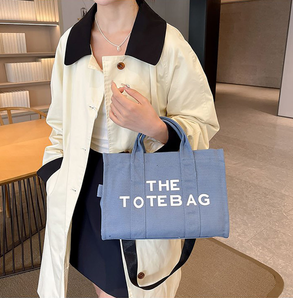 Printed Shopper Handheld Bag