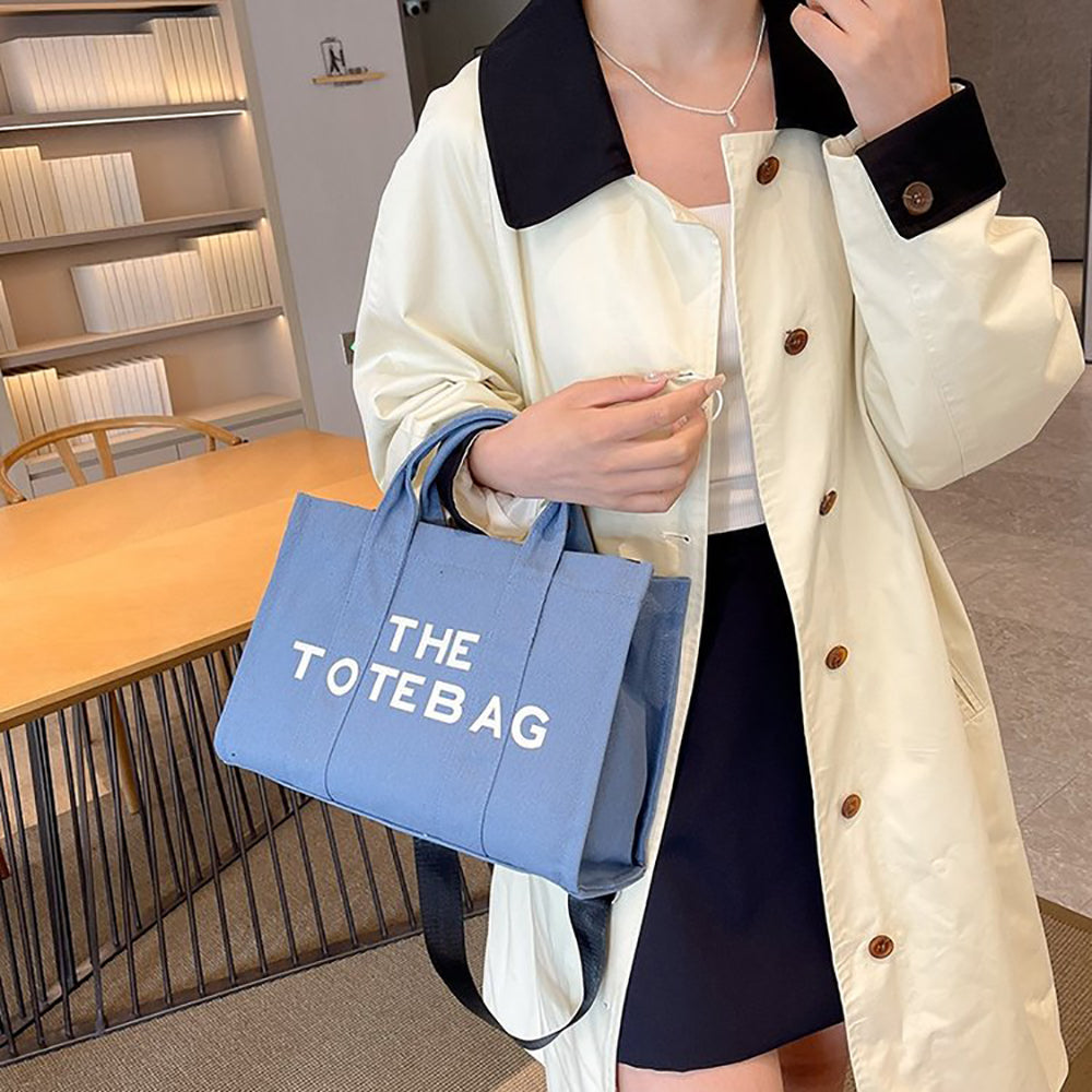 Printed Shopper Handheld Bag