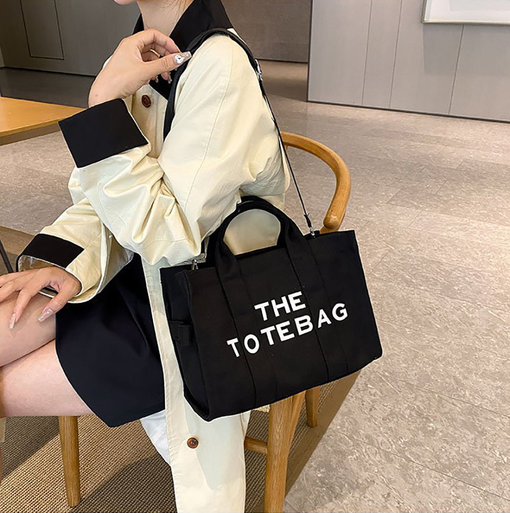 Printed Shopper Handheld Bag