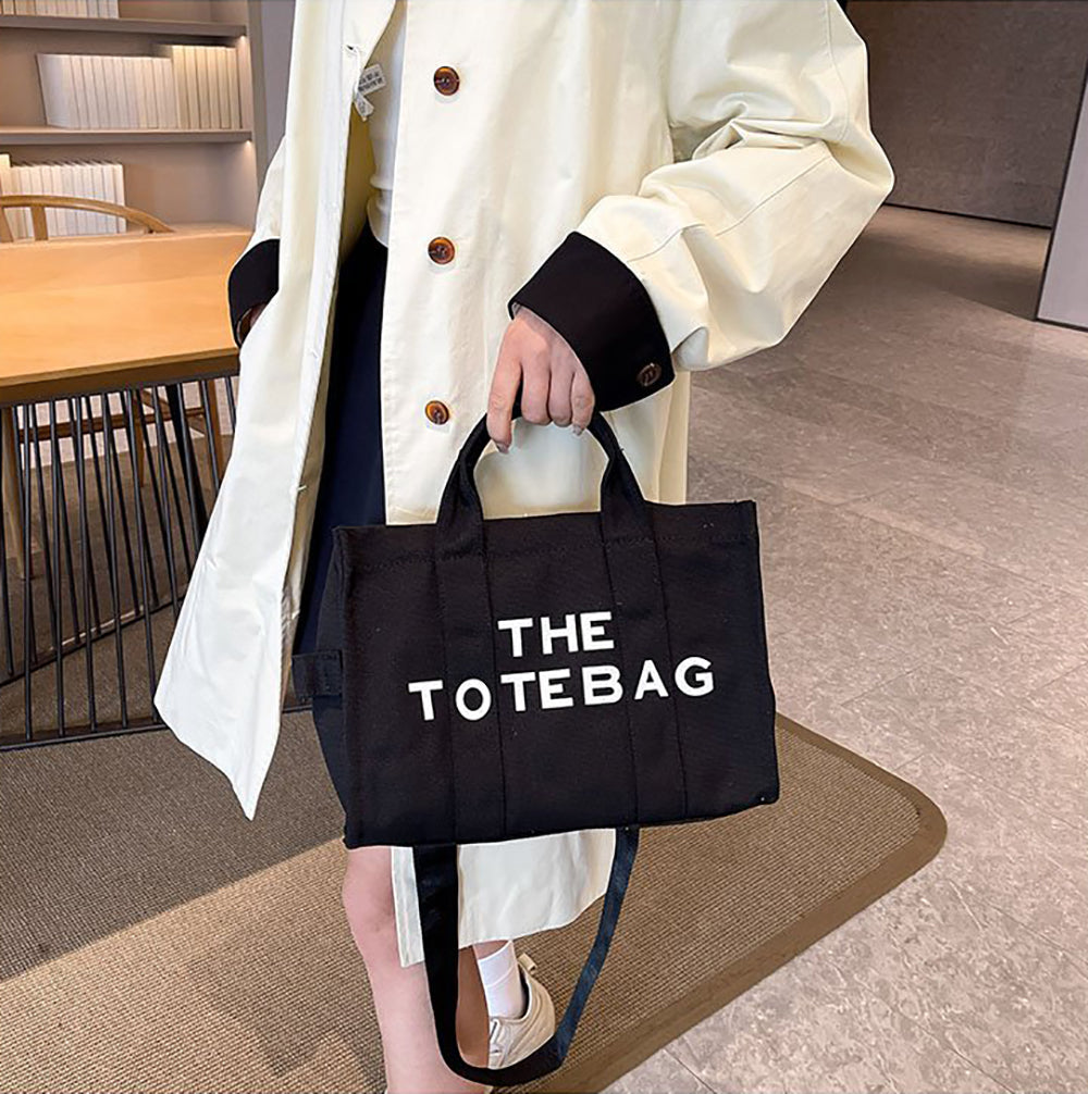 Printed Shopper Handheld Bag