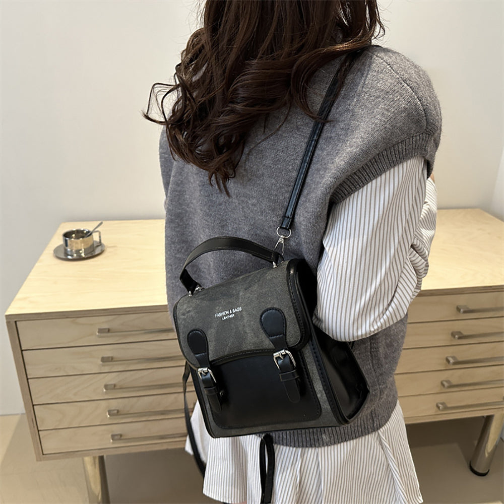 PU Shopper Handheld Bag with Applique