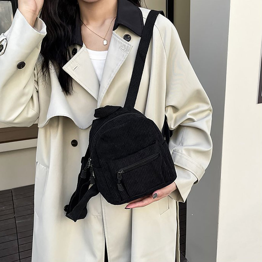 Textured Structured Shoulder Bag