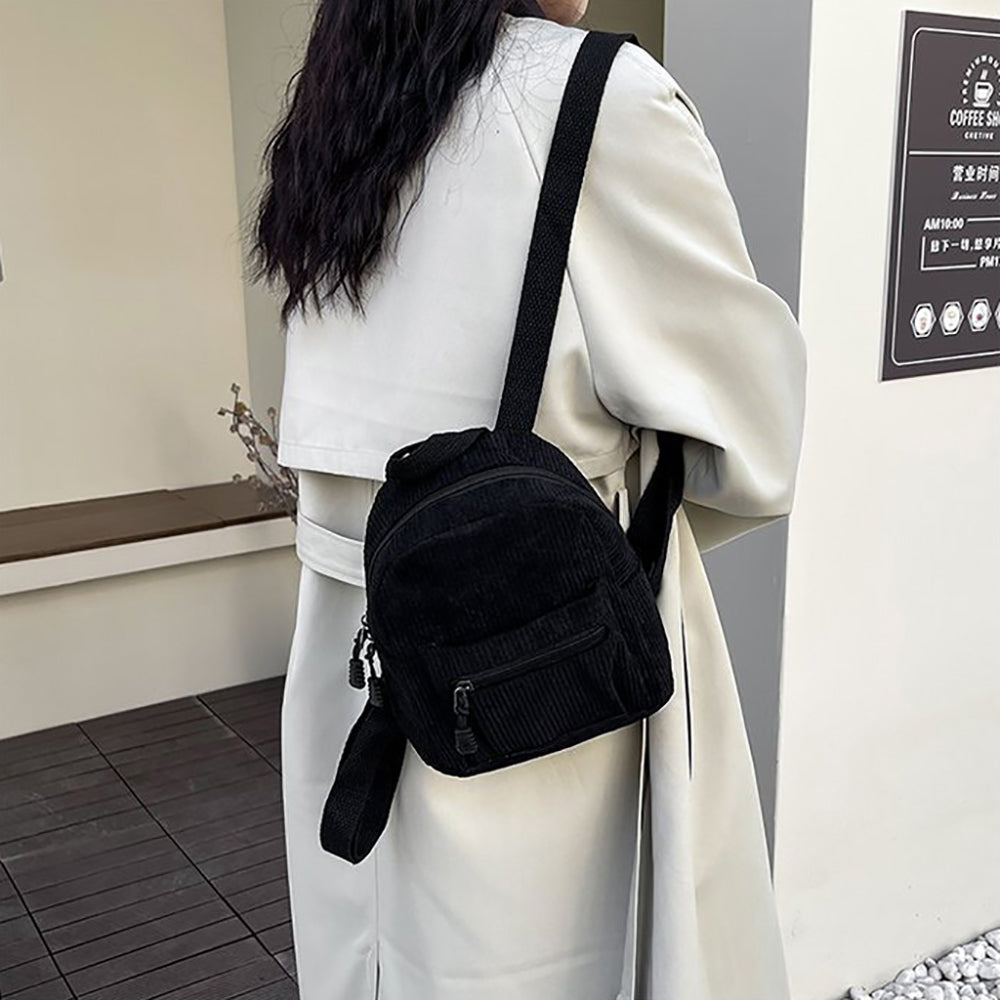 Textured Structured Shoulder Bag