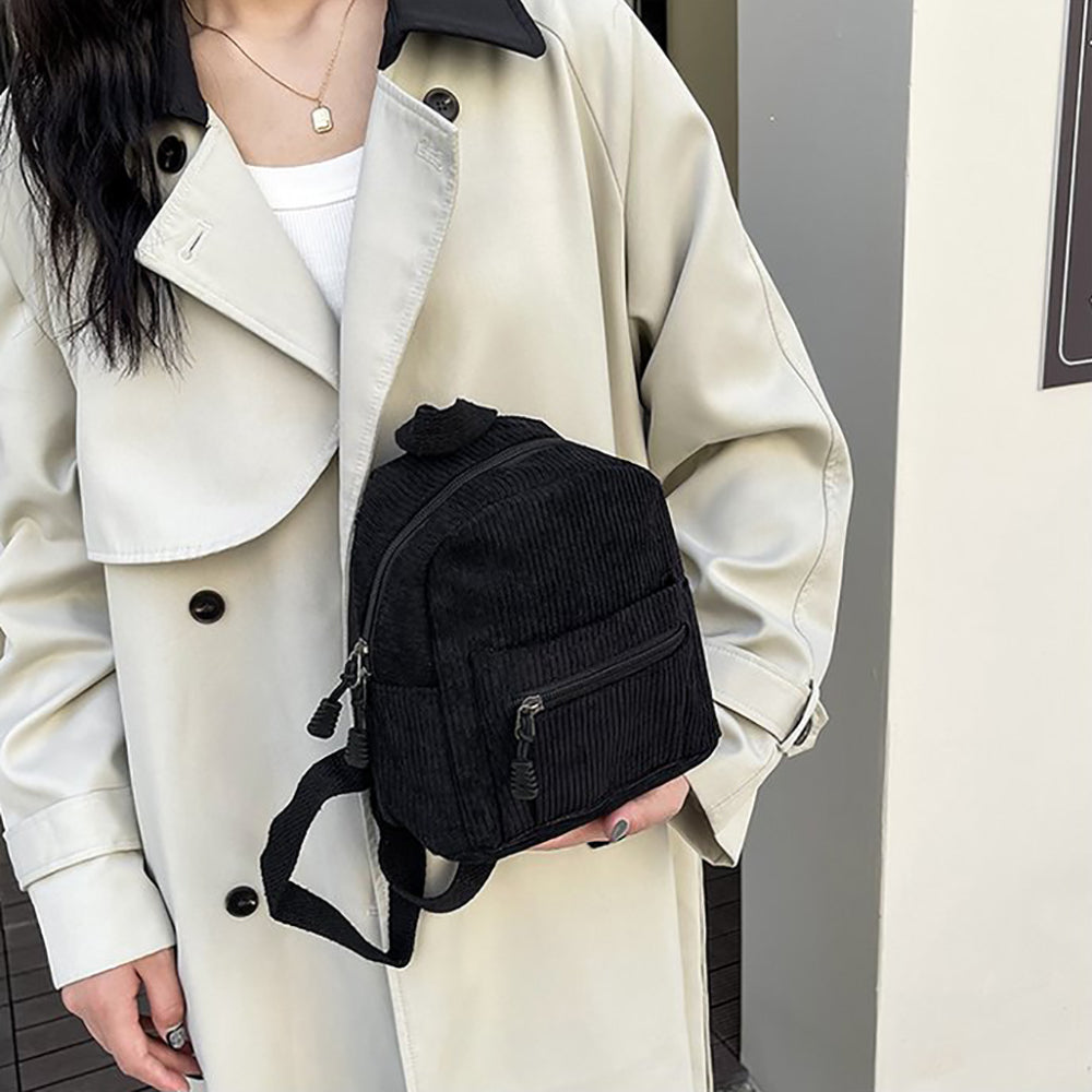 Textured Structured Shoulder Bag