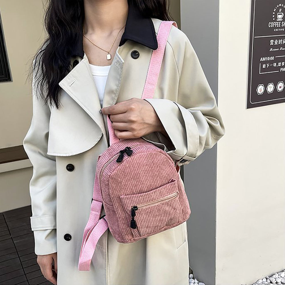 Textured Structured Shoulder Bag